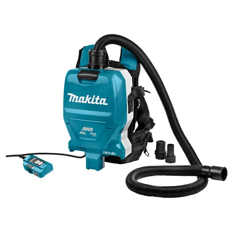 Makita 2x18v Rugstofzuiger DVC265ZXU Zonder Accu En Lader 1 Makita 2x18v Rugstofzuiger DVC265ZXU Zonder Accu En Lader